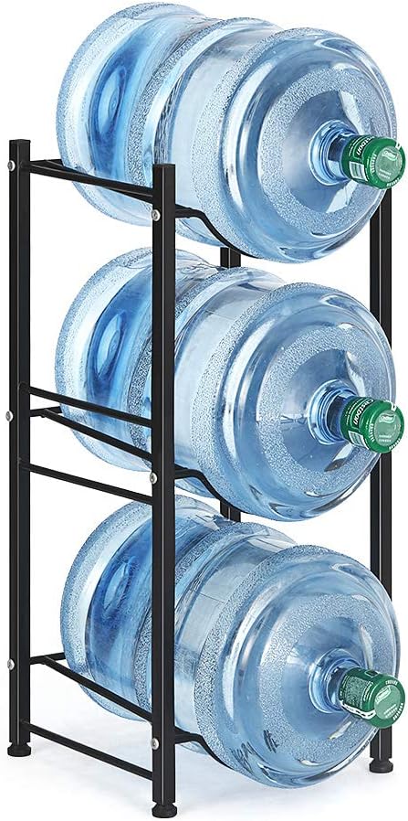 Messentials Premium 3-Tier Water Bottle Organizer – Space-Saving Storage Rack