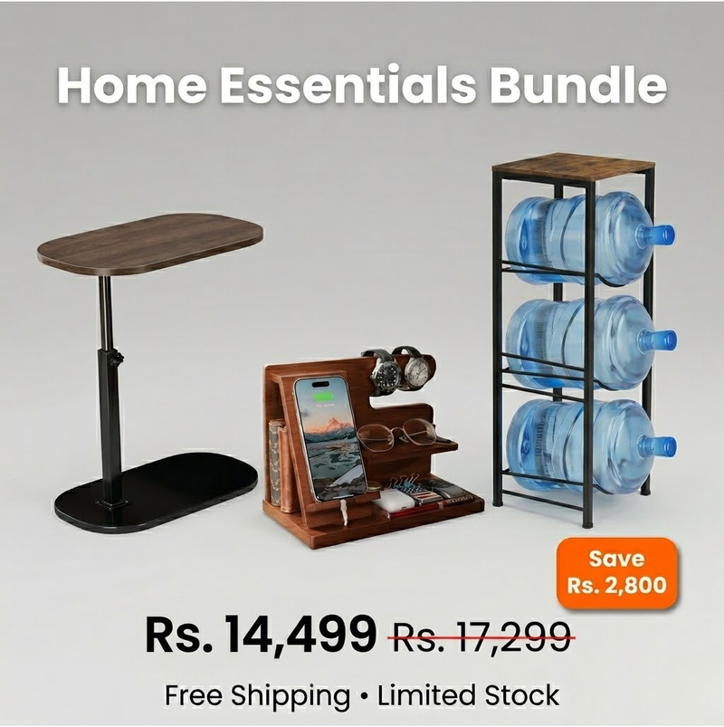 Home Essential Bundle – Comfort, Organization & Style in One