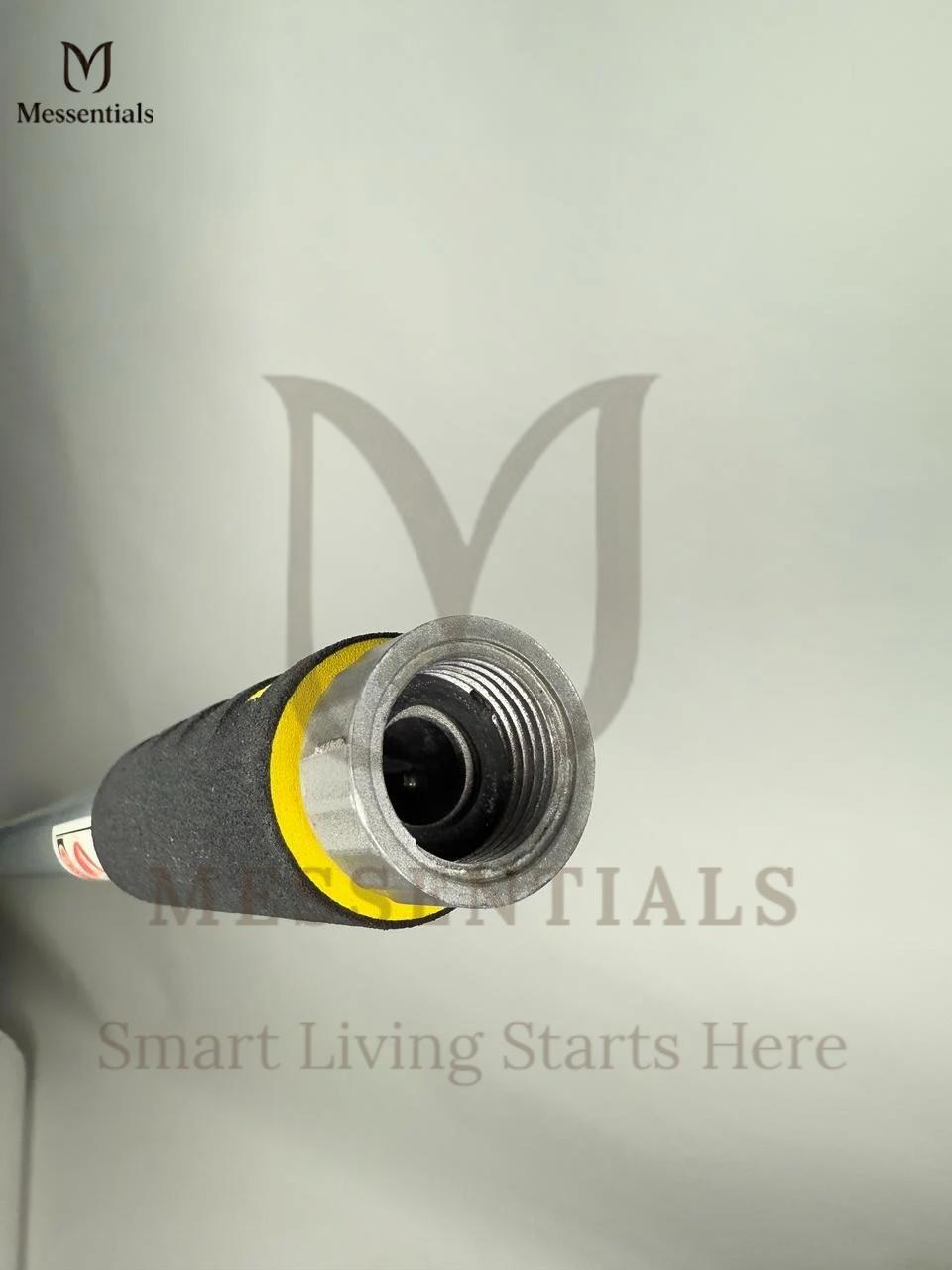 Messentials Professional Solar Panel Cleaning Brush with Water Control & Integrated Wiper