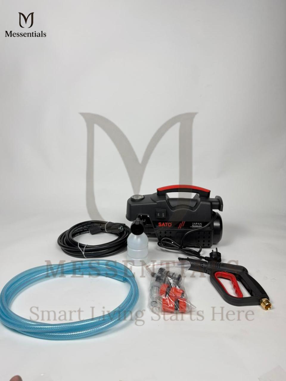 Messentials SATO Japan Technology High-Pressure All-in-One Washer Kit